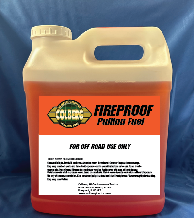 FIRE PROOF TRACTOR PULLING FUEL / 5 GALLONS (TWO 2.5 GALLON CONTAINERS)