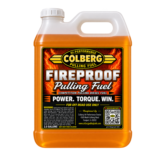 FIREPROOF TRACTOR PULLING FUEL  / 5 GALLONS (TWO 2.5 GALLON CONTAINERS)
