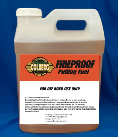 Fire Proof Tractor Pulling Fuel