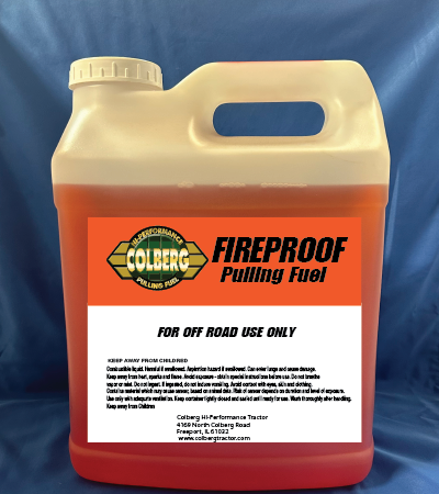 FIRE PROOF TRACTOR PULLING FUEL  / 5 GALLONS (TWO 2.5 GALLON CONTAINERS)