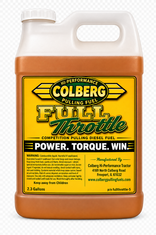 FULL THROTTLE PULLING FUEL / 5 GALLONS (TWO 2.5 GALLON CONTAINERS)
