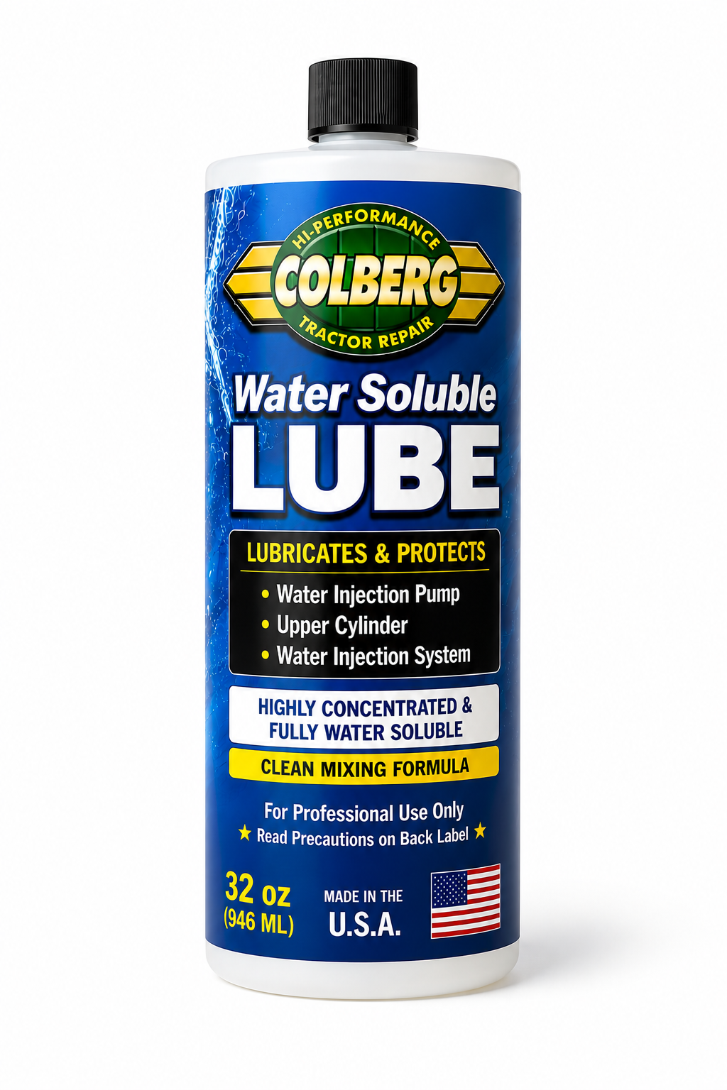 WATER SOLUBLE LUBE & UPPER CYLINDER LUBRICANT- 32 OZ